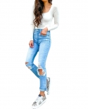Factory Direct Sales  Straight Jeans For Women High-waisted And Slim Autumn New  Goods   Casual Pants For Women