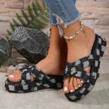 Luxury Brand Summer Sandals Slippers Women's Fashion Designer Flat Sandals Soft Sole Shoes Women's Breathable Beach Sand