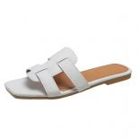 2024 New Summer Women's Slippers Roman Fashion Designer Flat Sandals Latex Soft Sole Shoes Female Breathable Beach Flip 