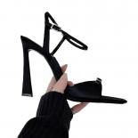 Summer Women  High Heels Shoes Brand Sandals Fashion Pumps 2024 New Trend Party Dress Femme Zapatillas Slingback Slipper