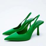 2023 New Autumn Women's Shoes Fashion Women's Pumps Pointed Toe High Heels Shallow Women's Sandals Shoes For Women Zapat
