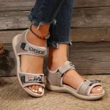 Flats Women Sport Sandals Summer Casual Shoes 2023 New Fashion Slippers Mesh Walking Running Beach Shoes Trend Femme Zap