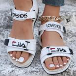 Sports Sandals Summer New Open Toe Heightened Platform Sandals Women's Beach Shoes Athleisure Sandals Plus Size 35 43