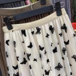 Y2k Skirt  Fashion Harajuku Women's Skirt Spring Autumn A Line Skirt Summer Vintage Black White High Waist Long Skirt