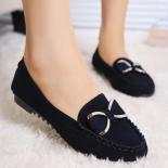 Fashion Casual Lofers Women's Flat Shoes Ladies Elegant Butterfly Knot Comfortable Shoes Women Soft Classic Office Shoes