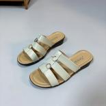 Women Summer Wedges Slippers Female Open Toe Flip Flops  High Heels Sandals Design Dress Casual Slides