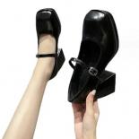 Designers Sandals Fashion Heels Satin Triangular Buckle Decoration Chunky Heel Womens Shoes High Heeled Designer Shoes P