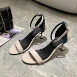 Sandalen Women Fashion Sweet High Quality High Heel Sandal Shoes Lady Cute Spring & Summer Sandals