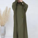 Ramadan Niqab Khimar Muslim Abaya Dubai Turkey Islam Prayer Clothes African Dresses For Women Dress Kaftan Robe Femme Mu