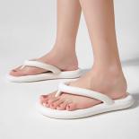 Candy Color Summer Beach Flip Flops For Women 2023 New Soft Bottom Platform Slippers Woman Comfy Non Slip Flat Slide San