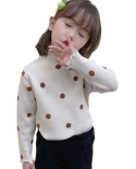 Girls Thickened Bottoming Shirt For Fall Winter  New Baby Long Sleeved