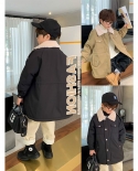  Boys Autumn And Winter Jackets  New Childrens Plus Velvet Thicken Cot