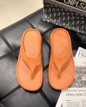  Couple Flip Flops New Soft Soled Beach Shoes