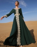  Ramadan Eid Chiffon Abaya Dubai Turkey Islam Muslim Long Dress Abayas 