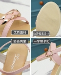  2022 Mid Heel Sandals Summer New Open Toe Buckle Womens Shoes Thick H