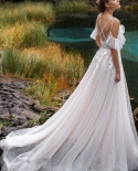  Lace Beach Wedding Dresses 2022 For Women Elegant Off The Sholder Slee