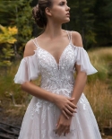  Lace Beach Wedding Dresses 2022 For Women Elegant Off The Sholder Slee