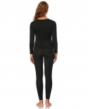  Woman Thermal Underwear Set Autumn Winter Warm Suit Thermal Long Johns