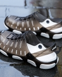  Men Sandals Eva Breathable Beach Shoes For Men 2022 Light Solid Summer