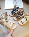 حذاء روماني للأطفال بمقدمة مفتوحة 2022 بسيط ومتعدد الاستخدامات من Zippe