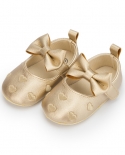 נעלי תינוקות חדשות נעלי קשת ורודות לב סקוטש נגד החלקה רכה סוליה רכה נעלי נסיכה שזה עתה נולדו נעלי נסיכות ראשונות הליכונים לתינוק