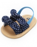  Infant Baby Girl Sandals Princess Dot Flats Soft Anti Slip Cotton Sole