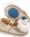 Newborn Toddler Baby Shoes Girl Crib Shoes Princess Lace Flower Bowkno