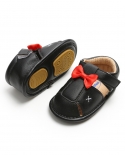  New  Baby Shoes Newborn Boy Girl Soft Rubber Sole Bowknot Breathable I