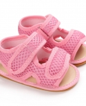 baby sandals girls boys gingham canvas newborn infant toddler sandals 