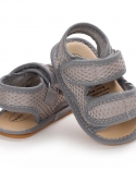 baby sandals girls boys gingham canvas newborn infant toddler sandals 