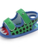 סנדלי תינוק ילדה pu תנין חיה ססגונית כותנה רכה סוליית אנטי החלקה לפעוט עריסה נעלי תינוק סנדלים סנדלים 
