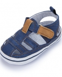 נעלי ילדה חדשה לתינוק סנדלים קנבס קנבס סוליית גומי נגד החלקה לפעוט יילוד ראשון נעלי עריסה 10קול