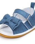 2022 nuevos zapatos de bebé niña Bowknot Love a rayas antideslizante Sol de goma suave