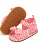 2022 סנדלי קיץ חדשים נעלי תינוקות וולקרו נקודות נגד החלקה סוליית גומי לתינוקות שרק נולדו הליכונים חוף שטוח תינוק s