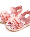  Infant Baby Girl Shoes Toddler Flats Sandals Premium Soft Rubber Sole 