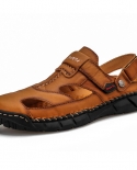 2022 Sandalias clásicas de verano para hombre Zapatos casuales de cuero para exteriores Roma Hola