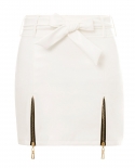  2022 Fashion Pu Leather Mini Skirts Women High Waist Bodycon Pencil Sk