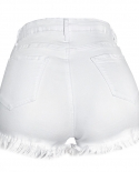 womens denim shorts slim tassels summer female fashion casual  high w