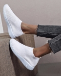  New Summer 2022 Women Shoes Knitting Socksneakers Women Summer Breatha