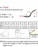  2022 New  Women Clear Pvc Transparent High Heel Slippers Summer Fashio