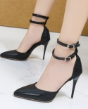  2022 New Fashion All Match Temperament Banquet Party With Heel Shoes F