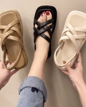  2022 Hot Selling Women Sandals Summer New Fashion All Match Sandals No