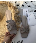  Women Brand Slippers Summer Slides Open Toe Flat Casual Shoes Leisure 