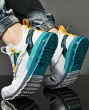 Air Cushion Men Sneakers 2022 Nueva malla transpirable Deportes cómodos R