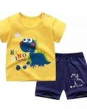 2022 New Kids Toddler Summer Sport Suits T Shirt Short Two Piece Cloth