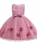 שמלת ילדה שמלת ילדים שמלת פרח נטו גזה טוטו נסיכת שמלת אבא