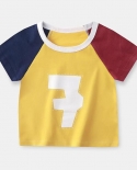 Venta al por mayor Camiseta para bebés Niños Camiseta de manga corta de verano para niños T