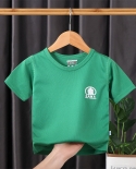  100 Cotton Kids T Shirt Tops Baby Boys Girls Short Sleeve Children So