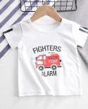 Camisetas para bebés, niños y niñas, camisetas de manga corta para niños, camisetas para niños, cuello redondo