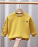  7 Colors Autumn Infant Baby Boys Girls Sweatshirt Tops 0 6 Years Old C